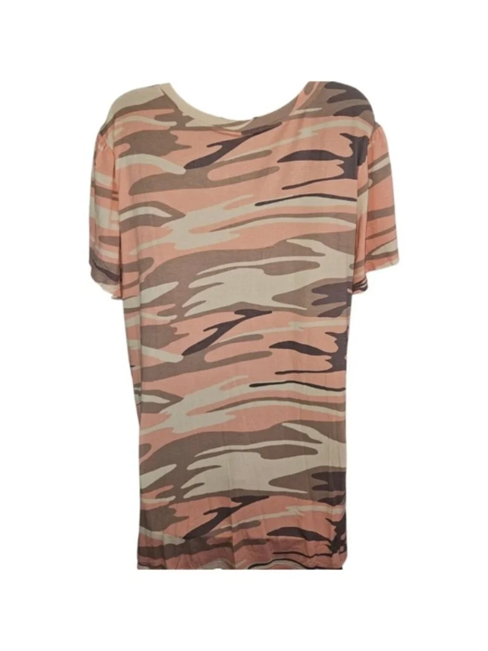 Printed Short Sleeve Top - Picture 2 of 2